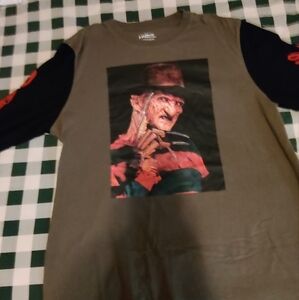 Freddy Krueger nightmare on elm Street men's size large long sleeve